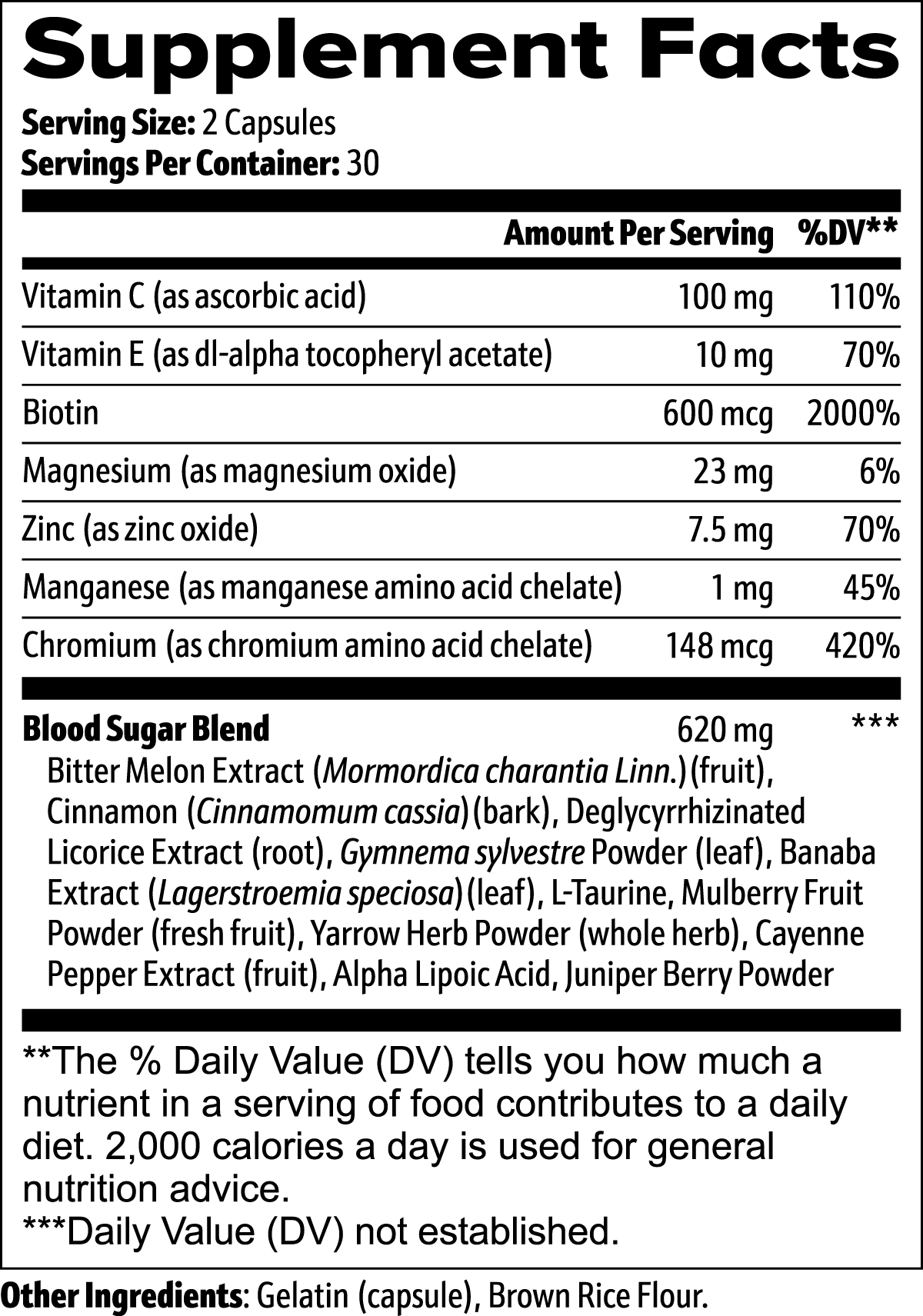 Blood Sugar Support+